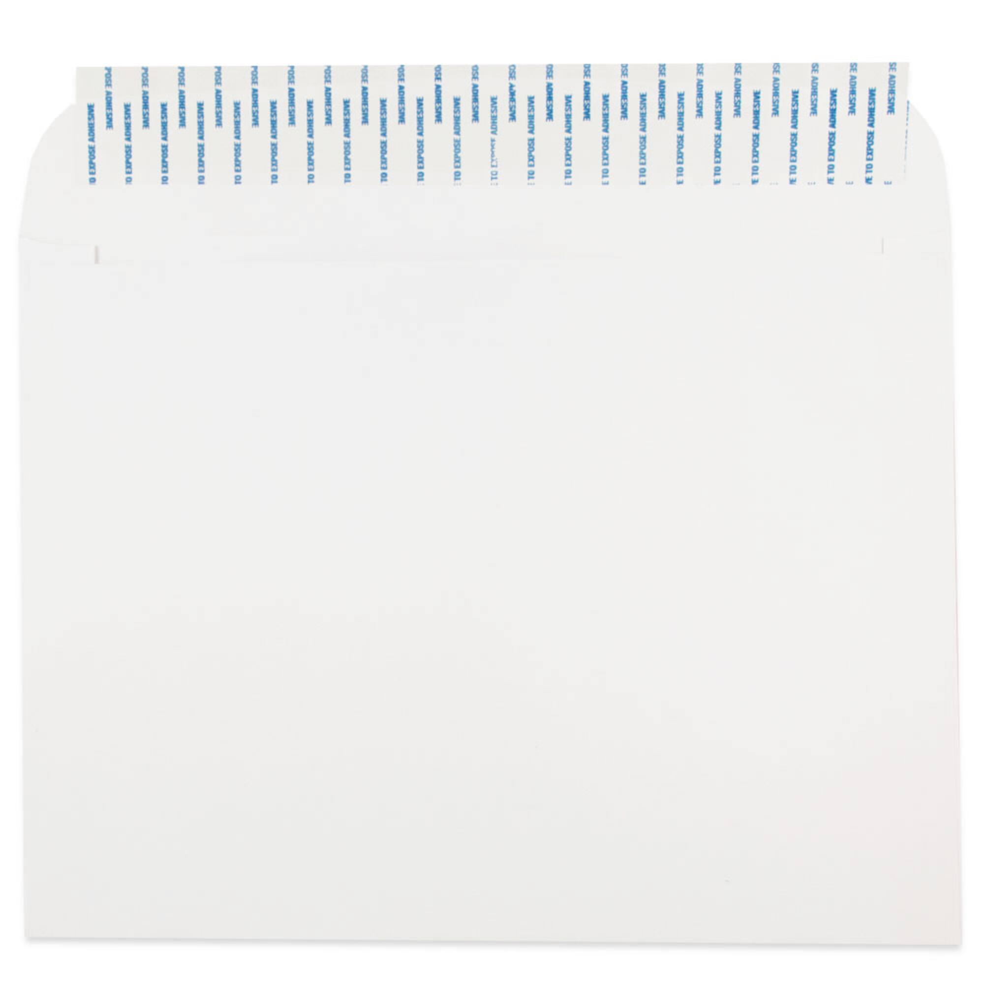 JAM Paper 9.5" x 12.5" White Commercial Booklet Envelopes, 500ct.